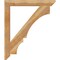 Ekena Millwork Balboa Slat Rough Sawn Bracket, Western Red Cedar, 4"W x 36"D x 42"H BKT04X36X42BOA06RWR - alternate 2